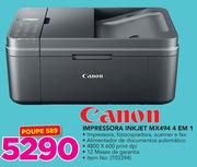 Canon Impressora Inkjet MX494 4 em 1