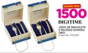 Digitime jogo de Bracelete e Relógio Diverso Q & Q