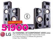 LG 4.2 Channel AV Component ARX8