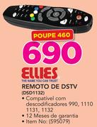 Ellies Remoto de DSTV DSD1132