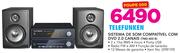 Telefunken Sistema de som compatível com DVD 2.0 Canais TMD-400B