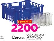 Consol Caixa copos de cano Alto