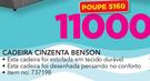 Gommagomma Cadeira Cinzenta benson