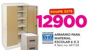 Toolroom Services Armario para material Escolar 6x3
