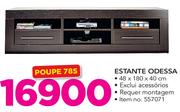 Estante Odessa 48x180x40cm Exclui Acessorios