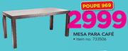Mesa Para Cafe