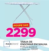Mainstays Tábua de engomar em malha