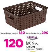 Formosa rattan basket medium