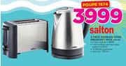 Salton 2 Piece Stainless Steel Breakfast Pack SCP-03