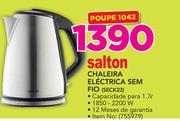 Salton Chaleira Elétrica sem fio SEC 23