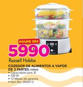 Russell Hobbs Cozedor de Alimentos A Vapor de 3 Partes 