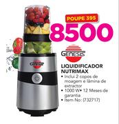 Genesis Liquidificadora Nutrimax Inclui 2 copos De