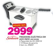 Sunbeam Fritadeira Elétrica em aço inox SDF-8502B