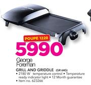 George Foreman Grill & Griddle GR 64G