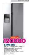 Samsung geladeira com portas laterais de espelho 535 ltr(RS51K54F02A)