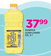Sunpick Sunflower Oil-2Ltr