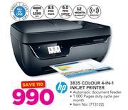 HP 3835 Colour 4-In-1 Inkjet Printer