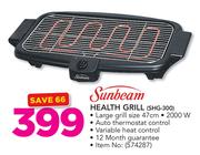 Sunbeam Health Grill SHG-300