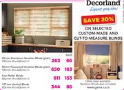 Decorland Koin Roller Blinds-800X800mm