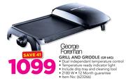 George Foreman Grill And Griddle GR 64G