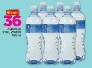 Aquelle Still Water-6X750ml