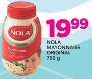 Nola Mayonnaise Original-750g