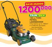 Trimtech 140cc torx shop petrol lawnmower