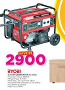 Ryobi 5.5KW Generator RG-6900K
