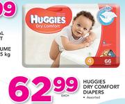 Huggies Dry Comfort Diapers Assorted