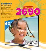 Samsung 40" FHD Smart LED TV 40H5203