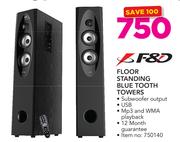 F & D Floor Standing Bluetooth Towers