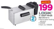 Logik 3Ltr Deep Fryer RSh-245618-11