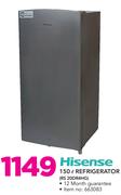 Hisense 150Ltr Refrigerator RS 20DR4HG