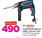 Bosch 710W Blue Impact Drill GSB16RE 700W