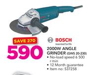 Bosch 2000W Angle Grinder GWS 20-230
