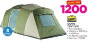 Camp Master 8 Sleeper Dome Tent 800