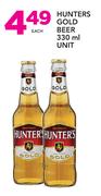 Hunters Gold Beer unit-330ml Each