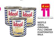 Nestle Ideal Original full Cream Evaporated Milk-For 4