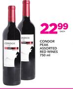 Condor Peak Red Wines-750ml Each