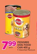 Pedigree Dog Food Can-400g Each