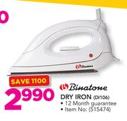 Binatone Dry Iron DI106