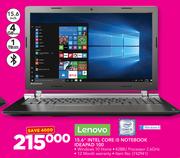 Lenovo 15.6" Intel Core i5 Notebook Ideapad 100