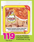 Goldi Frozen Chicken Mixed Portions-4.2Kg Per Pack