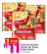 Royco Packet Soup Or Thick Stew Soup-For 3