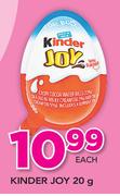 Kinder Joy-20g Each