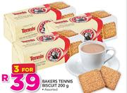 Bakers Tennis Biscuit Assorted-3 x 200g