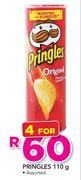 Pringles Assorted-4 x 110g