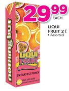 Liqui Fruit Assorted-2Ltr