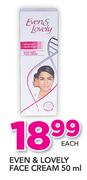 Even & Lovely Face Cream-50ml