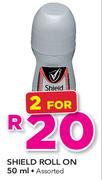 Shield Roll On Assorted-2 x 50ml